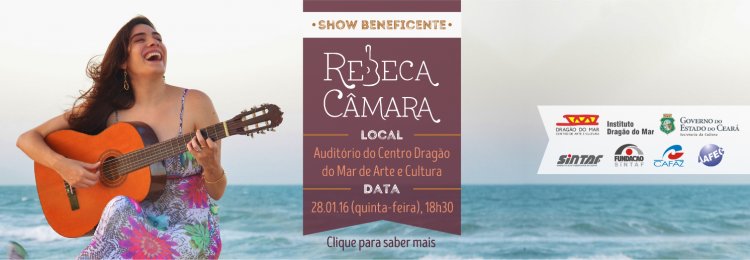 Show Beneficente com Rebeca Câmara