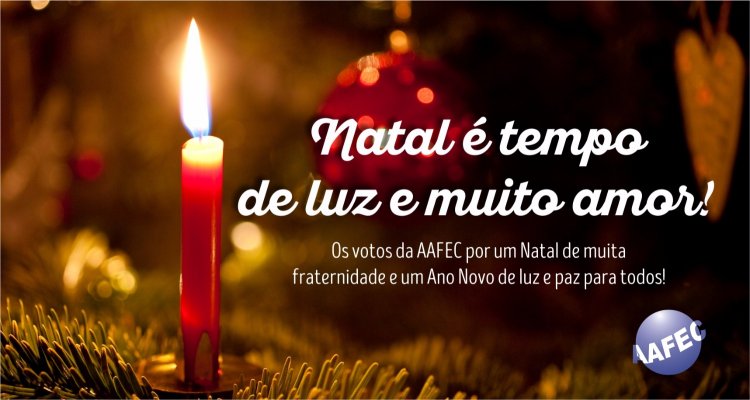 AAFEC deseja a todos um Feliz Natal!