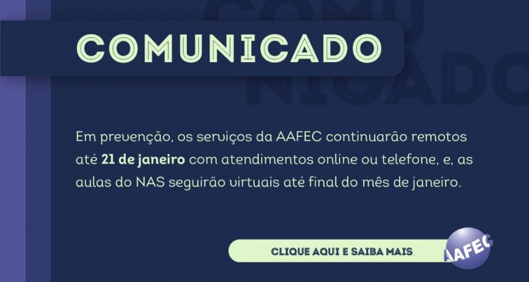 Comunicado- Atendimento remoto