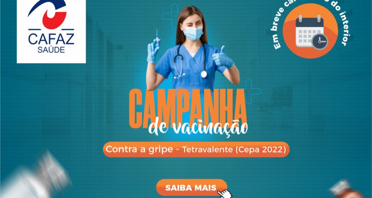 CAFAZ promoverá campanha de vacinação contra a gripe na AAFEC
