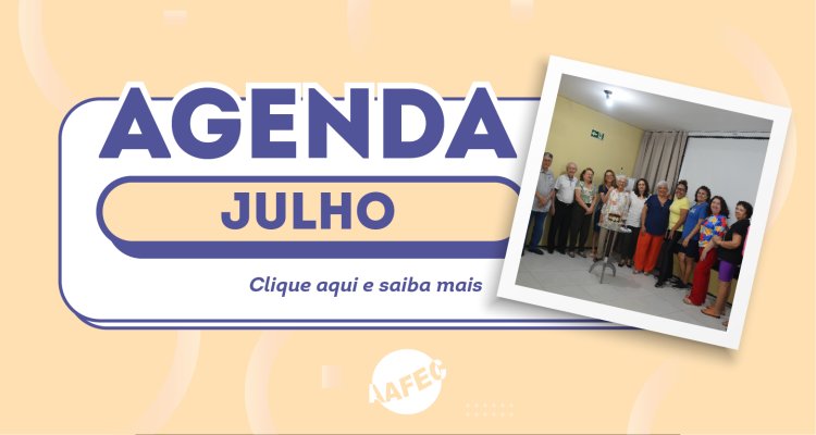 Agenda de Julho!